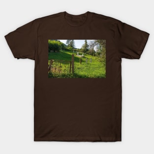 Hillside Graveyard in Kulen Vakuf, Bosnia T-Shirt